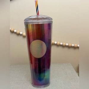 Starbucks Tumbler Rainbow Kaleidoscope